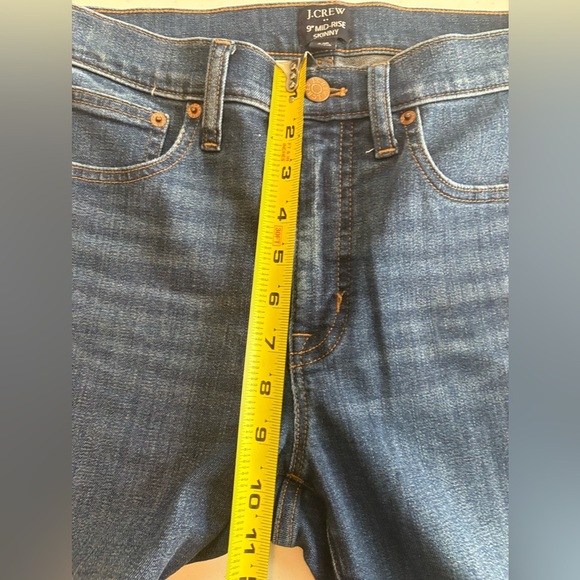 J. Crew Factory Mid Rise Skinny Jeans 27 Petite‎ GUC 0363 - Picture 6 of 10